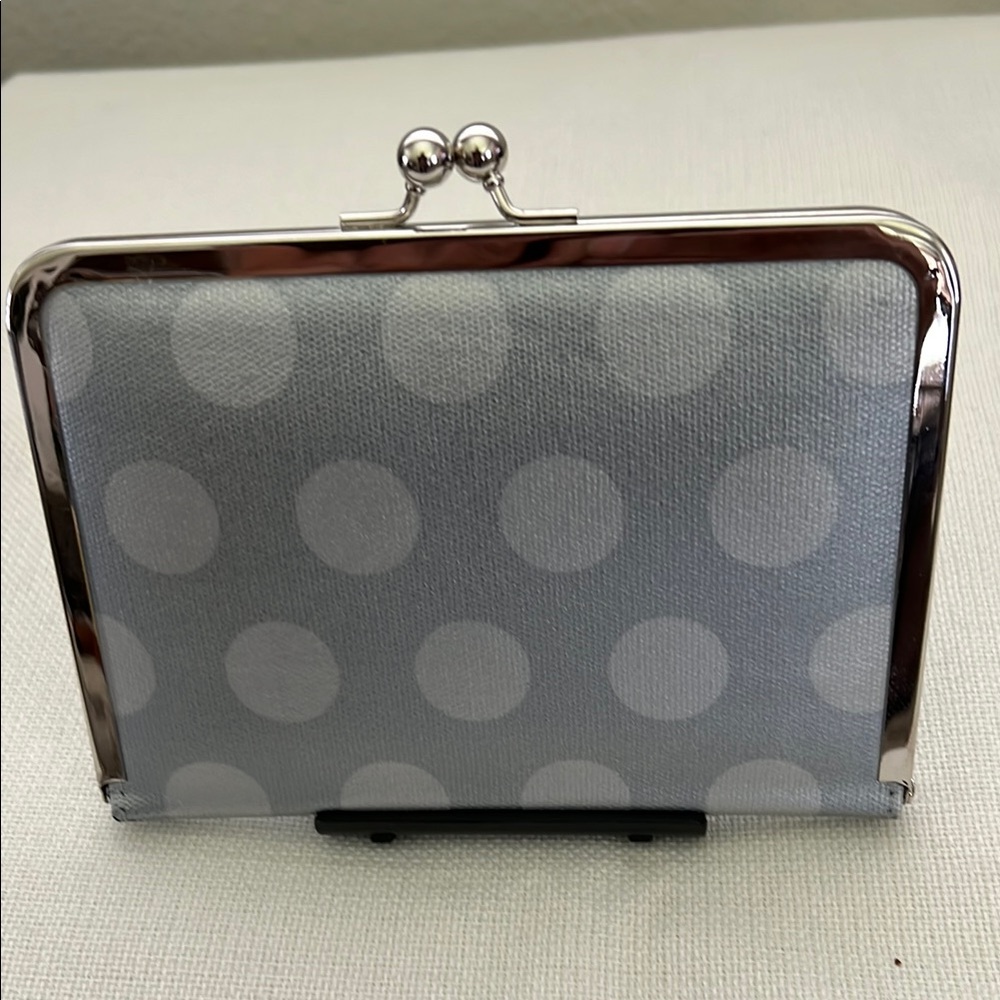 Apt. 9 Gray Wallet with Silver Accents